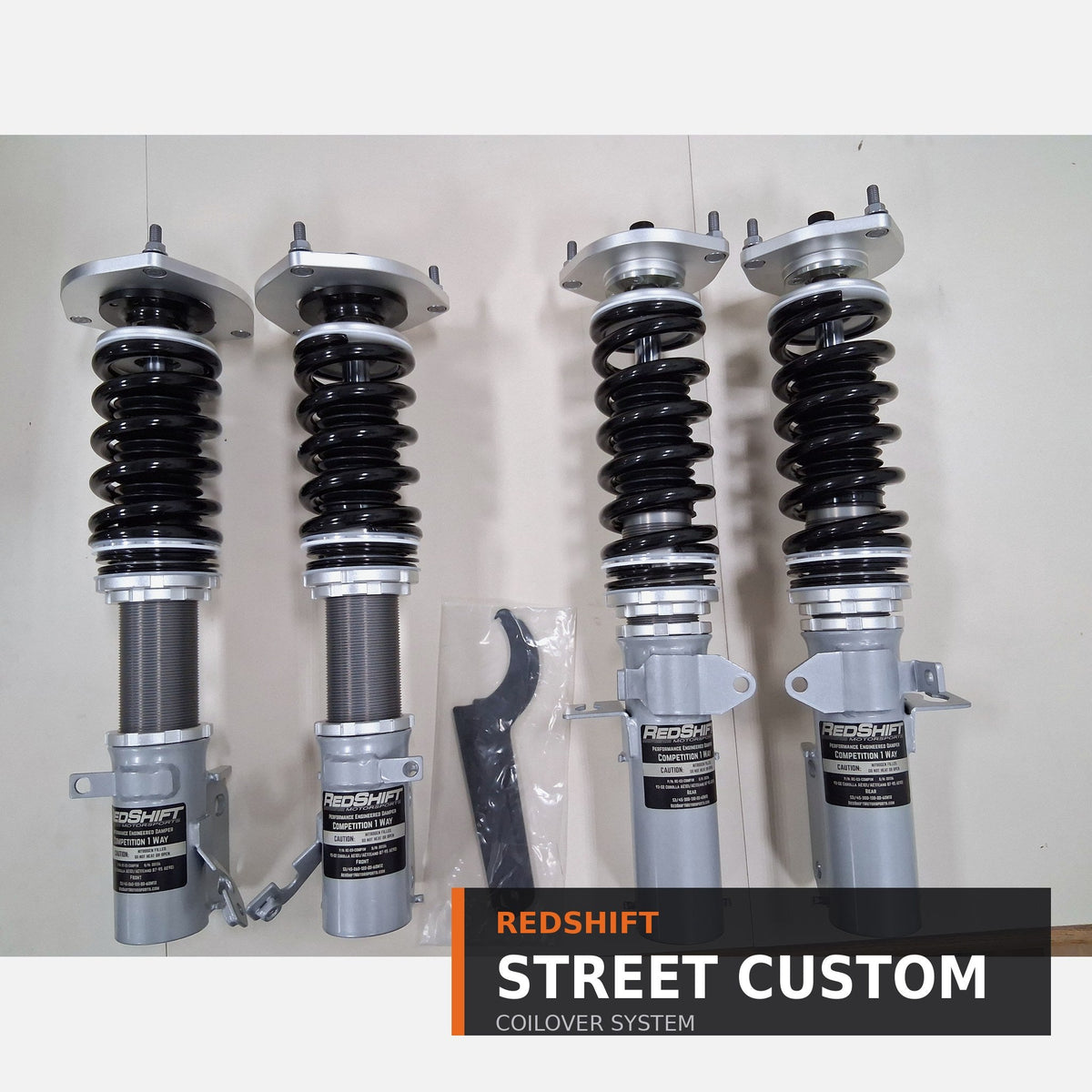 RedShift Street Custom Coilovers 1993-02 Toyota Corolla (AE101/AE111)