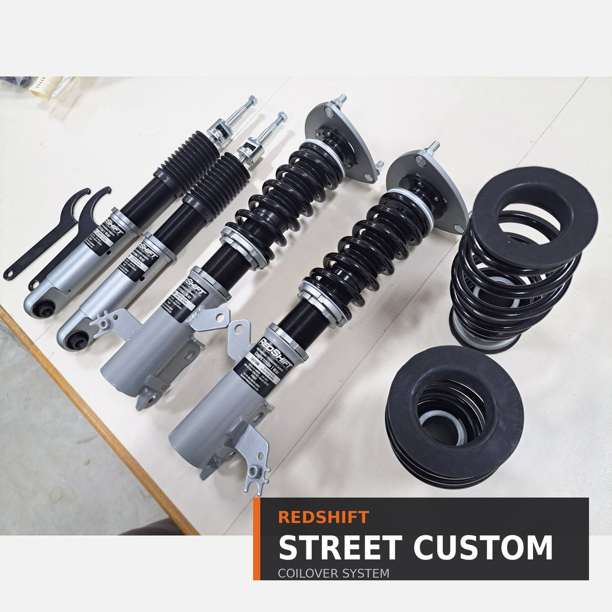 RedShift Street Custom Coilovers 2018- Toyota Camry XSE/XE (XV70)