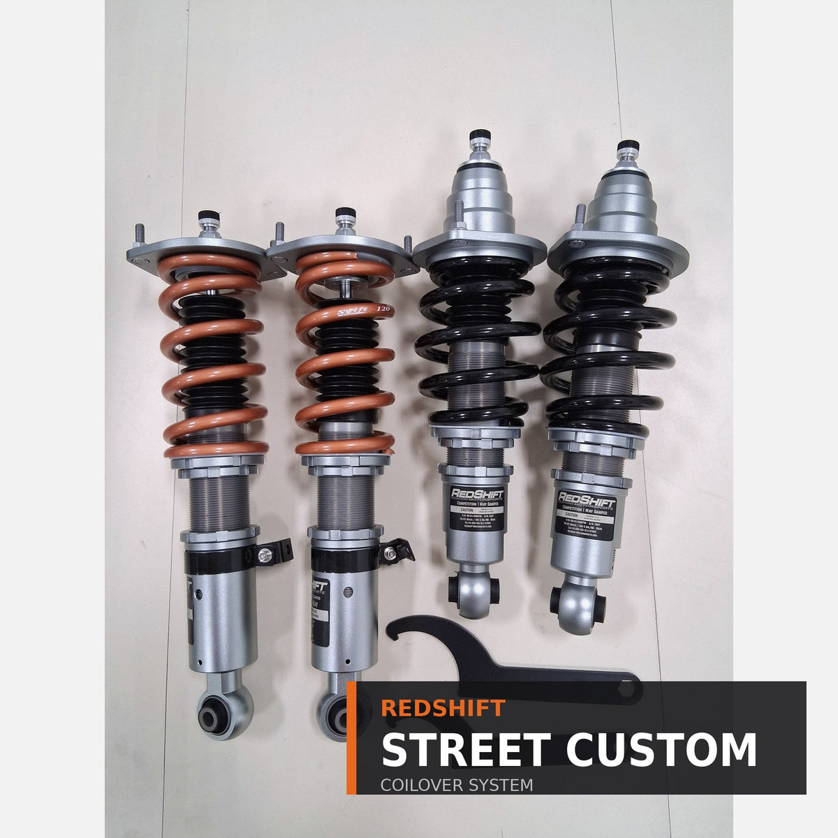 RedShift Street Custom Coilovers 1990-05 Mazda Miata / MX-5 (NA8C/NB8C)