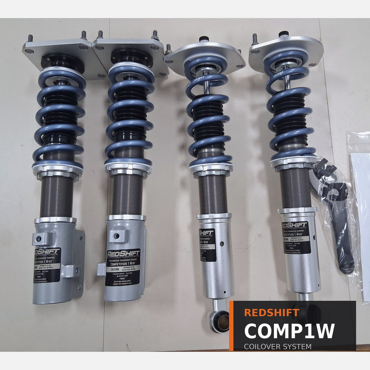 RedShift Comp 1W Coilovers 1986-92 Mazda RX-7 (FC3S)