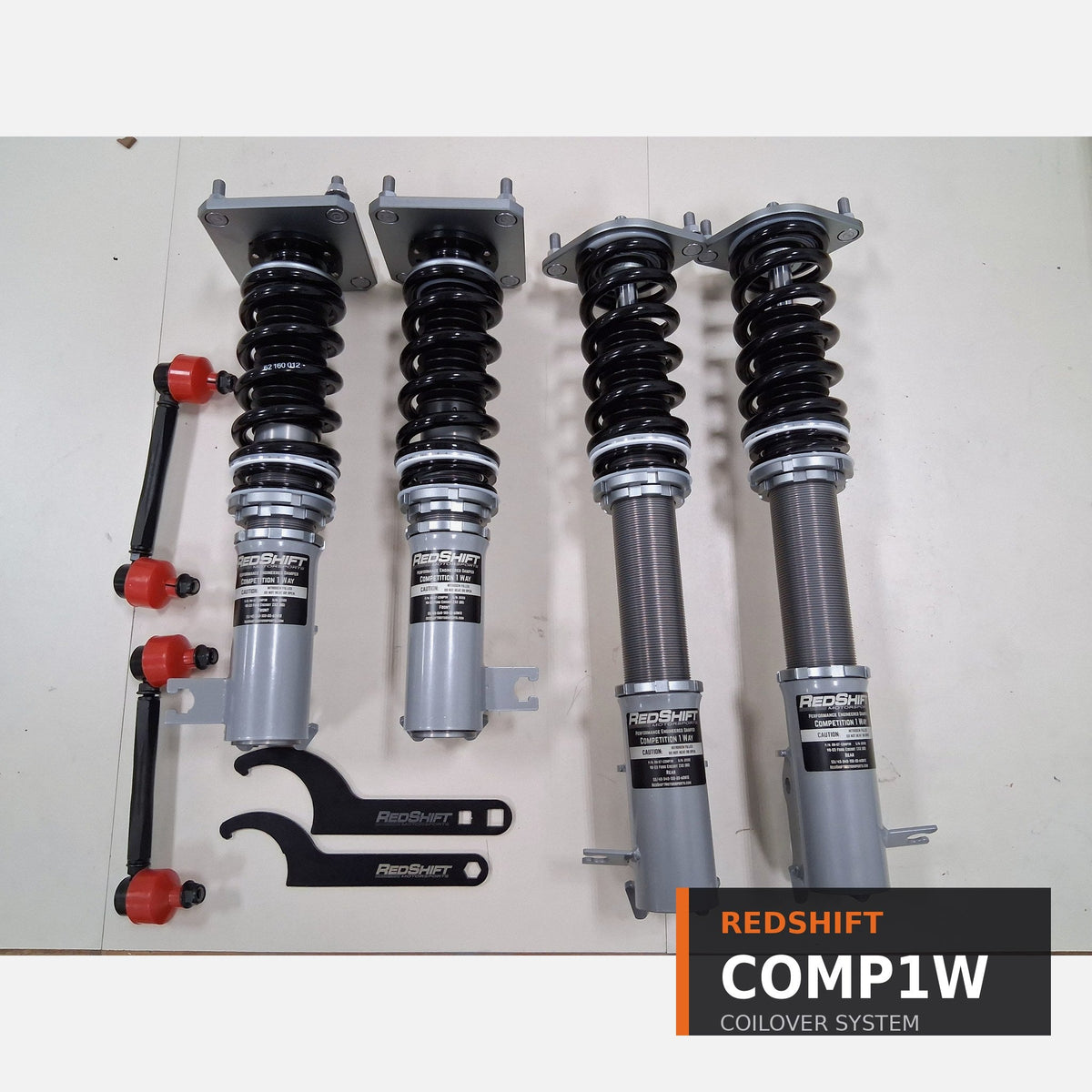 RedShift Comp 1W Coilovers 1990-94 Mazda Mazda Protege FWD (BG)
