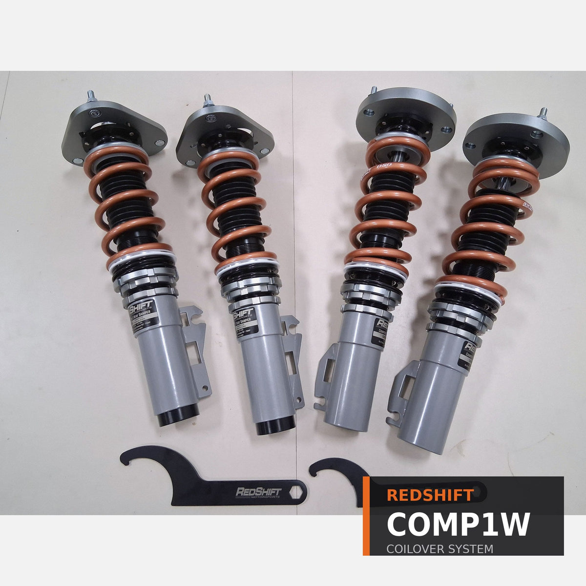 RedShift Comp 1W Coilovers 2008-13 Porsche Cayman (987C I/II)