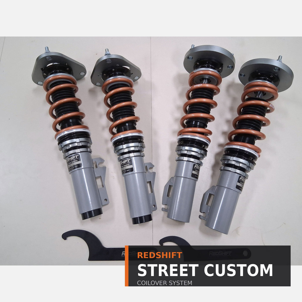 RedShift Street Custom Coilovers 2008-13 Porsche Cayman (987C I/II)