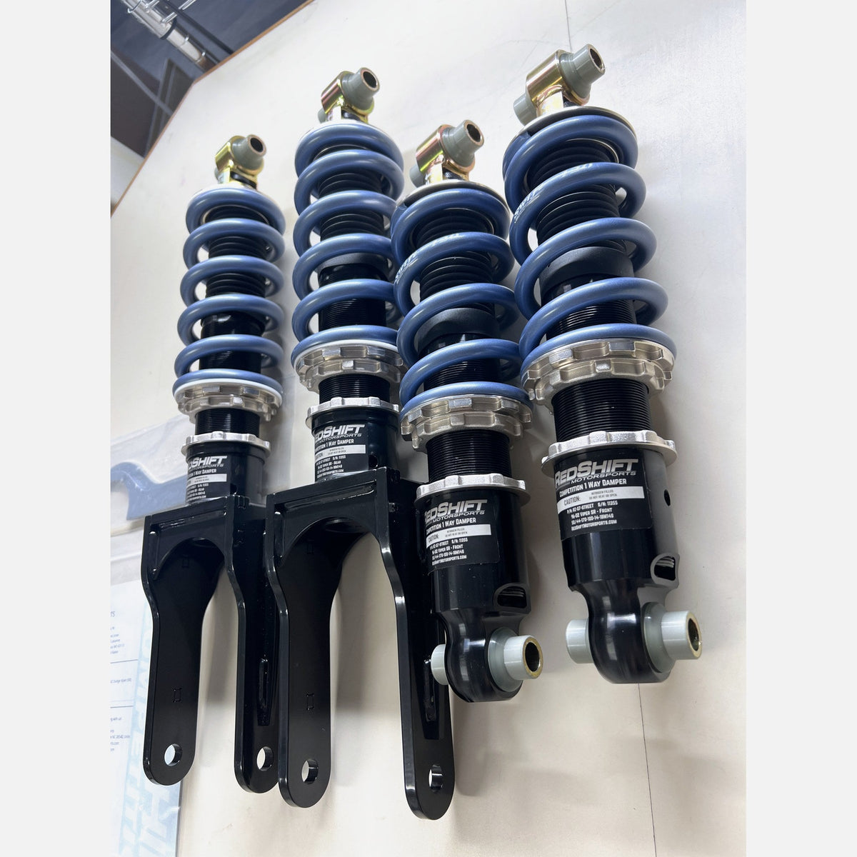 RedShift BC Revalved Comp 1W Coilovers 1996-02 Dodge Viper (SR)